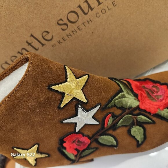 Gentle Souls "Blaise Patches" Embroidered boots. NIB. SIze 6 - Picture 2 of 11